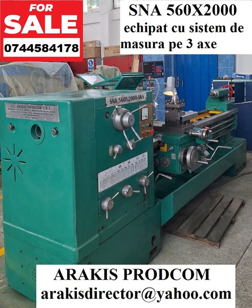 Vand diferite masini-unelte, strunguri SPS, SPA, SNA, freze, etc.